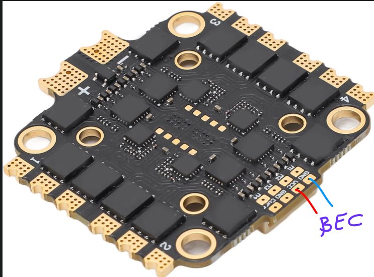 Divimath HDZero Group | Hello. I will connect BEC 12V] with ESC | Facebook
