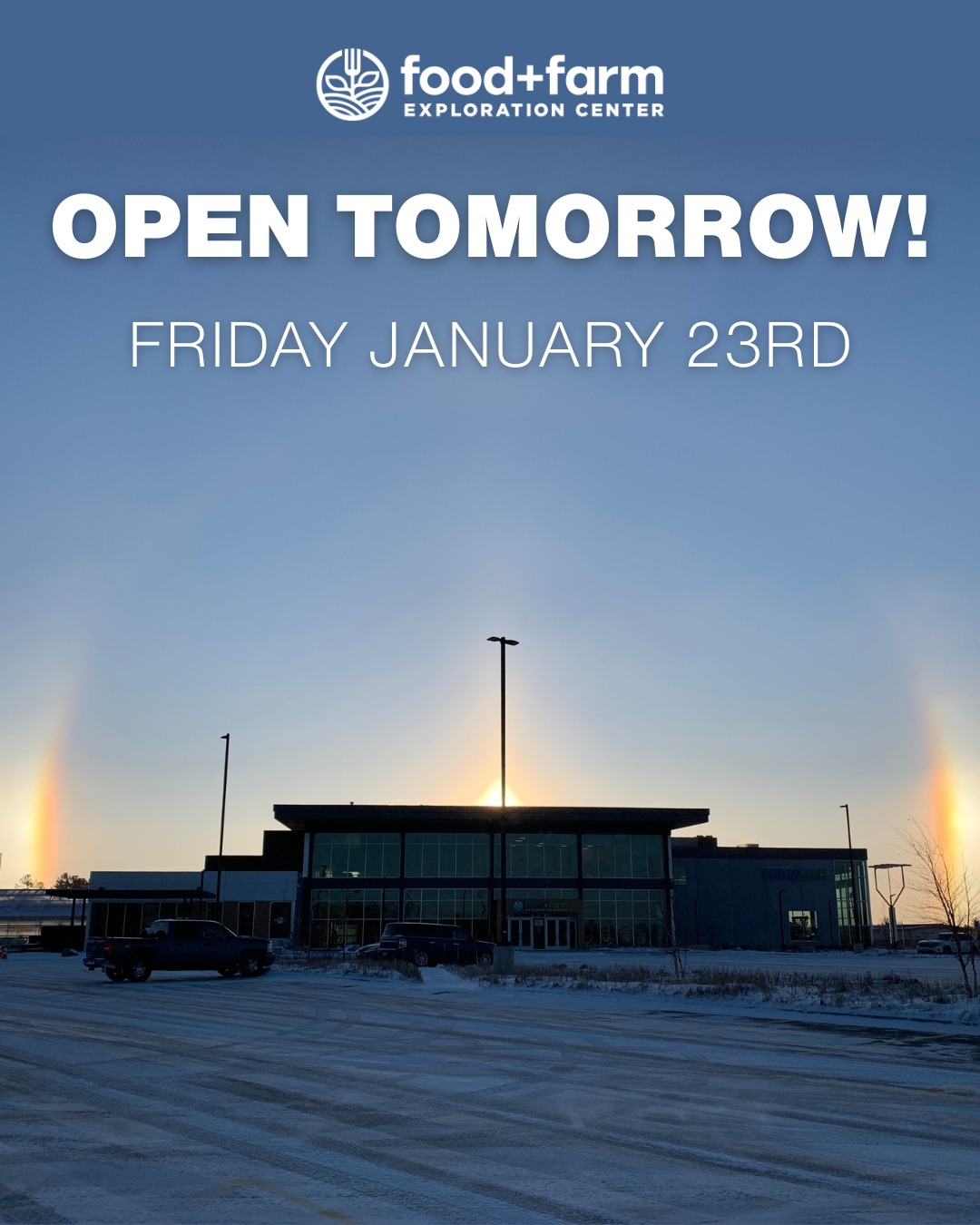 Food - ️ Snow day plans = solved. ️ We’re OPEN tomorrow — even if ...