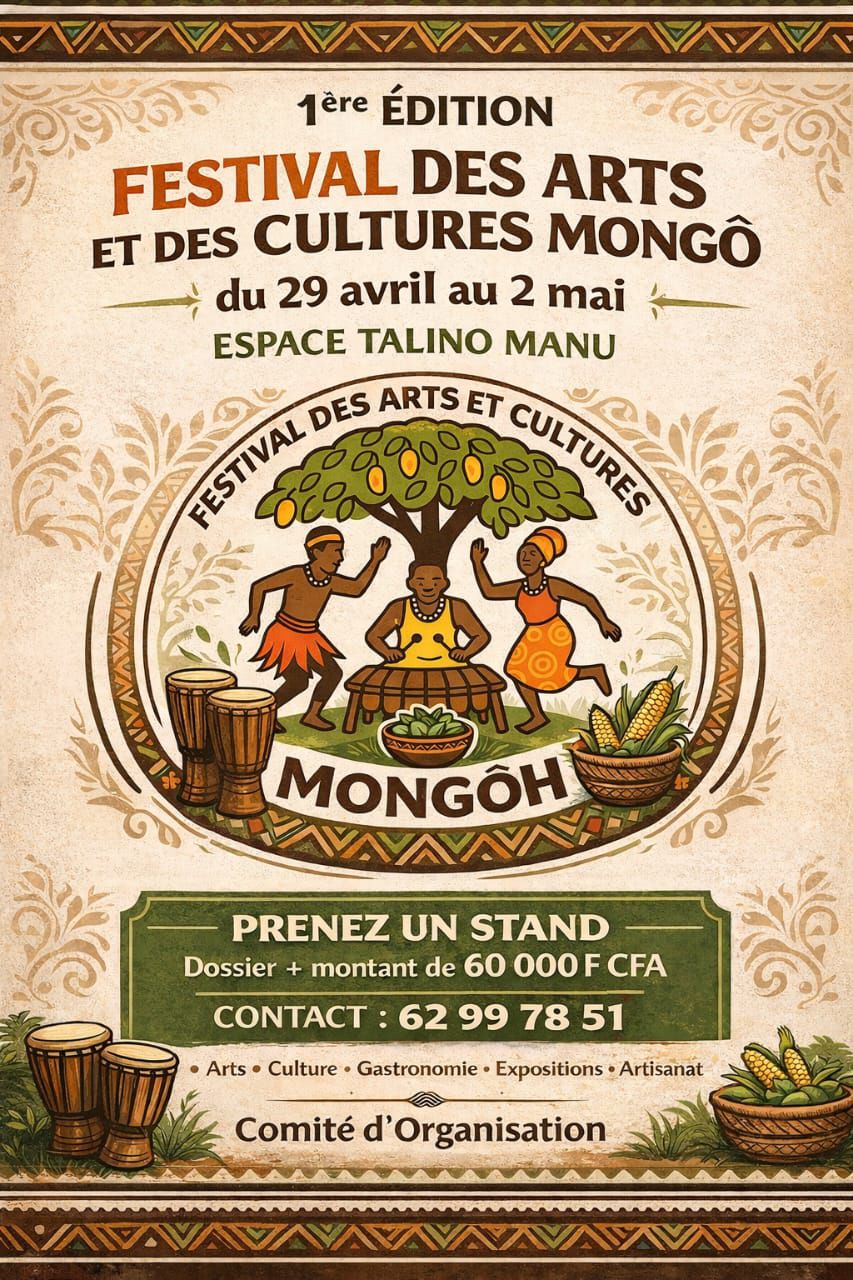 COMMUNIQUÉ À LA... - Festival des Arts et de la Culture Mongõ | Facebook