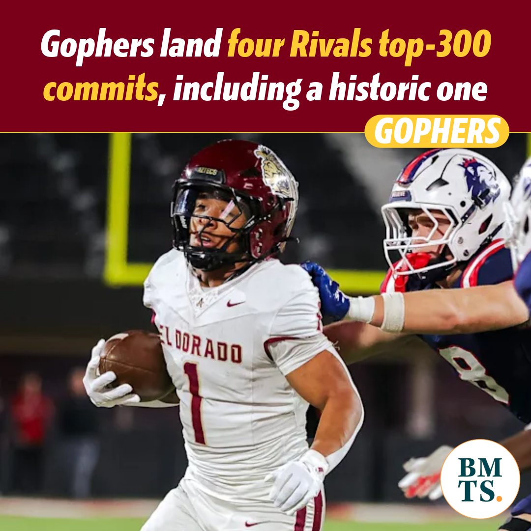 Bring - Gophers secure historic 2026 class with four top‑300 signees ...