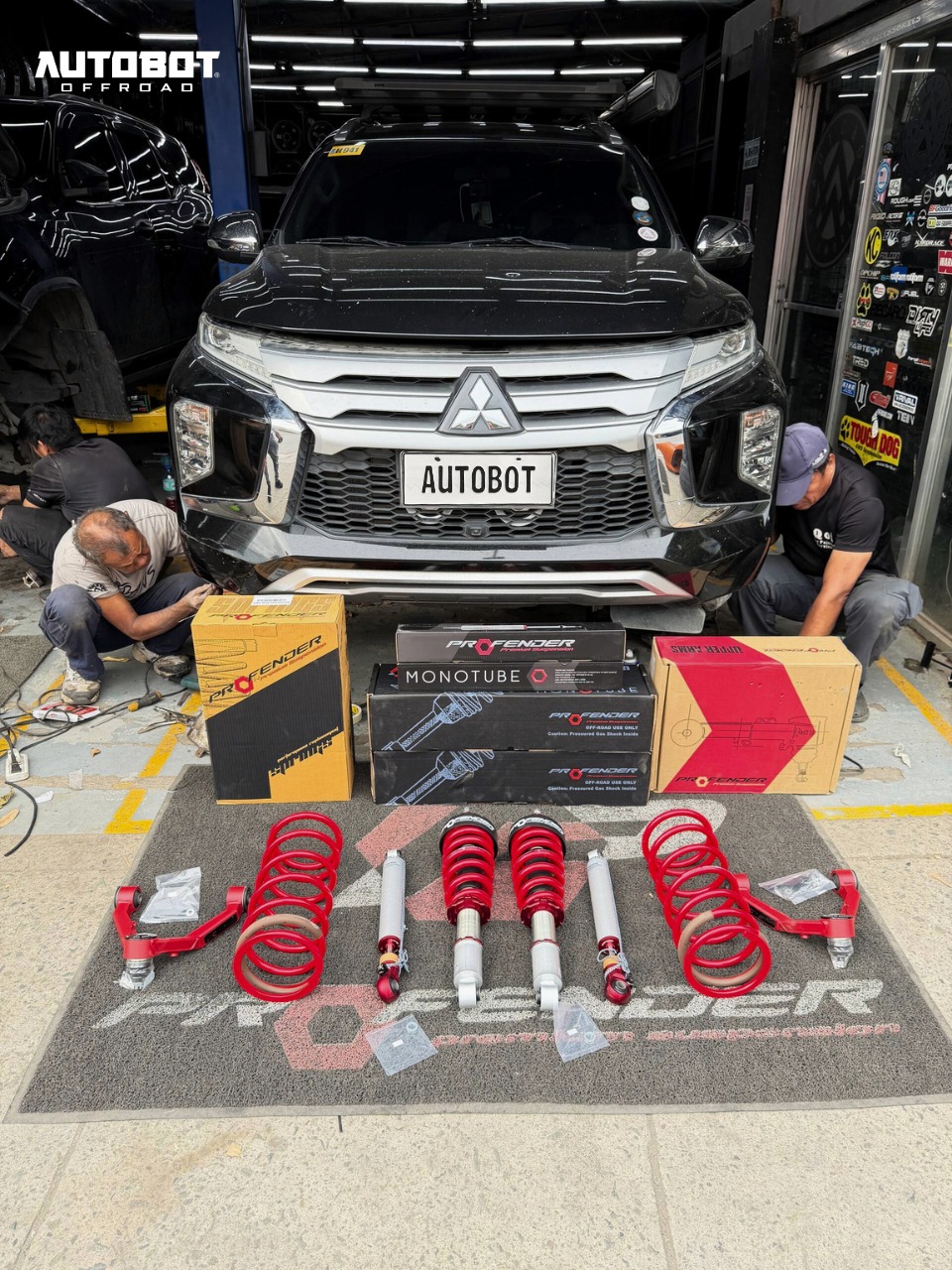 Autobot - Getting ready to install the Profender Queen Series, UCA, and ...