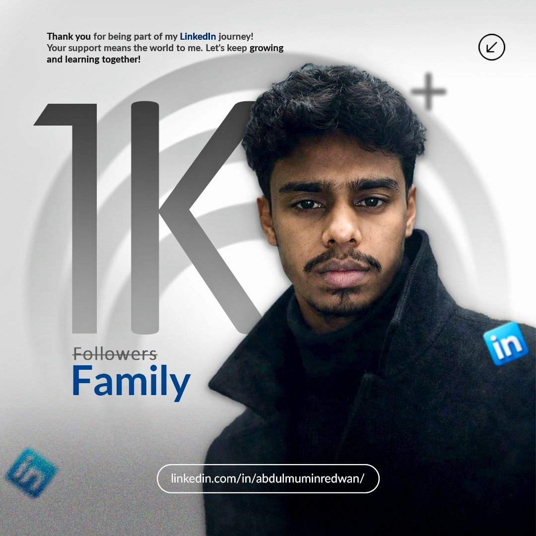 A M Redwan - 1000+ Connections on LinkedIn 💜 Reaching... | Facebook