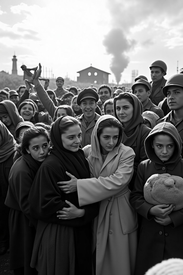 Historical - Liberation of Civilians From Nazi Hostage Camps in Italy ...