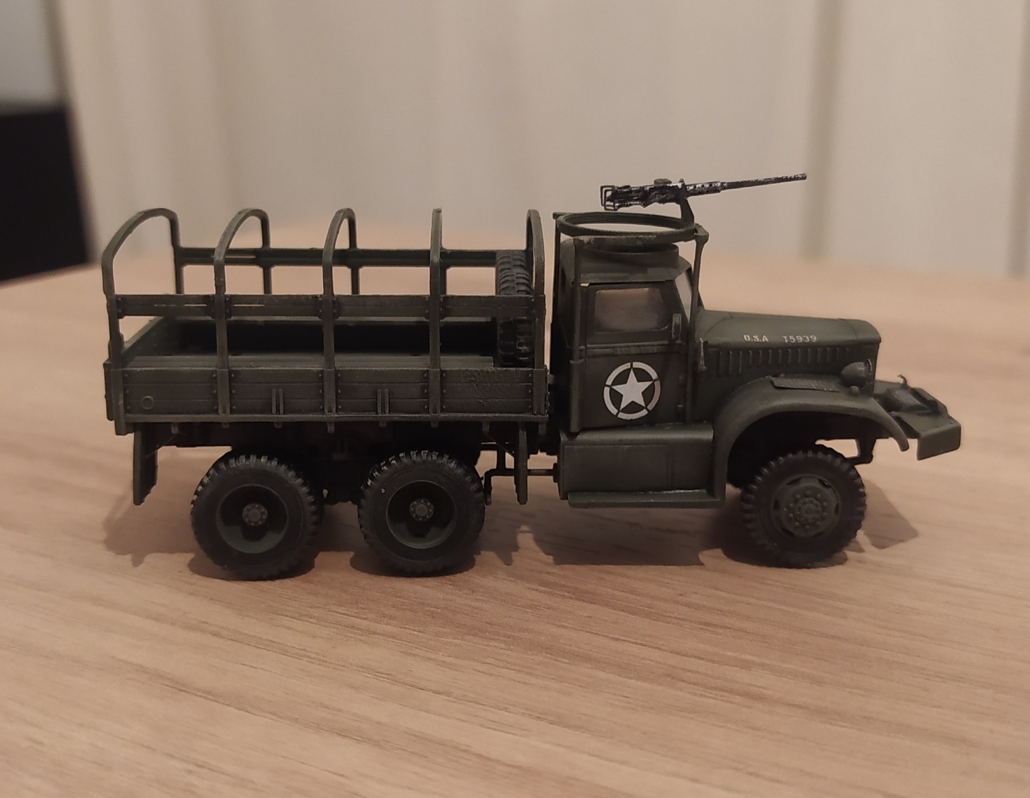 Maquette Militaire IBG Models 1/72 Diamond T 968 Cargo Avec Tourelle Mitrailleuse M2 - Neuve En Boîte
