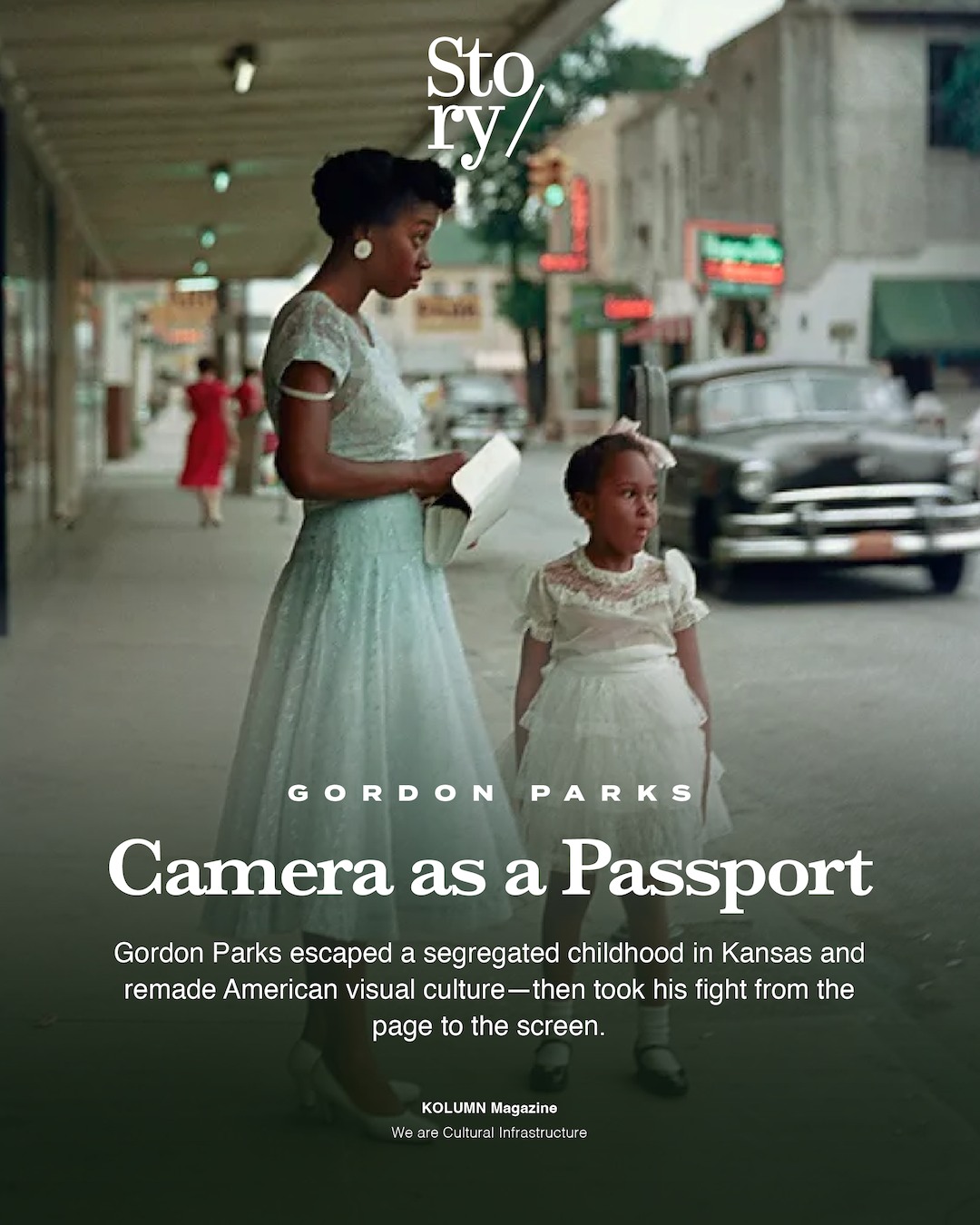KOLUMN - Camera as a Passport Gordon Parks escaped a segregated ...