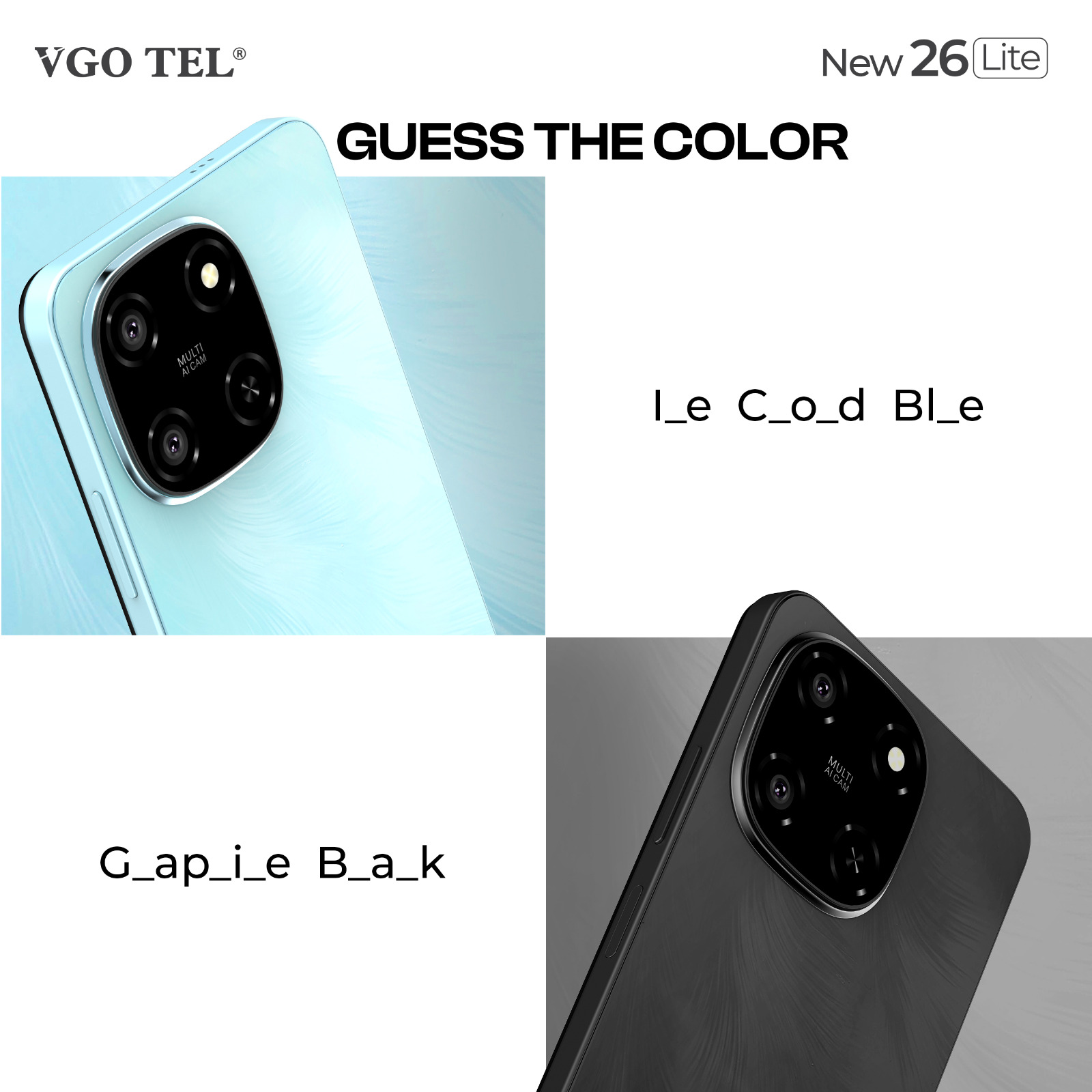 Do you know both the colours of the... - VGO TEL Pakistan | Facebook