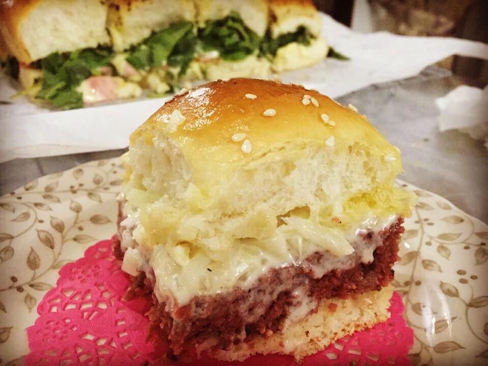 ROTI RICH - Cheesy Breakfast Slider... homemade breakfast from Roti ...