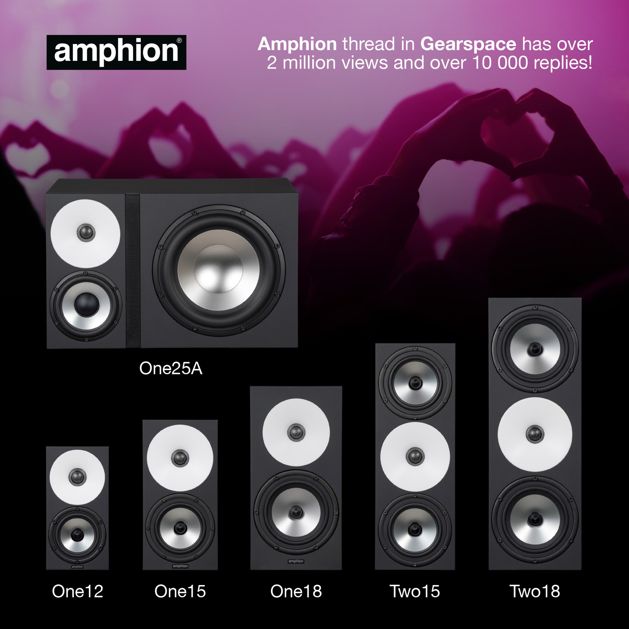 350 pages, 10 000 replies, 2 million views Amphion Beautiful thread is a place where people all over the world share information and opinions on Amphion studio monitors It has become the largest