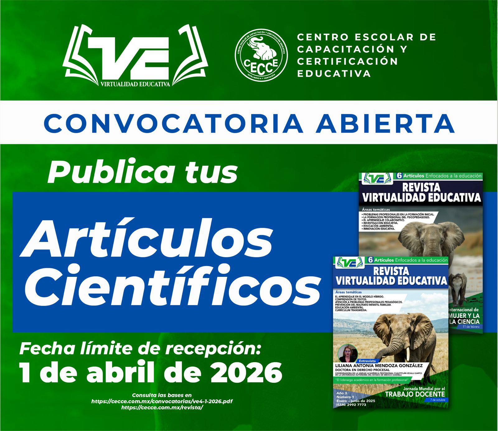 CONVOCATORIA ABIERTA! El CECCE a través de su revista digital ...