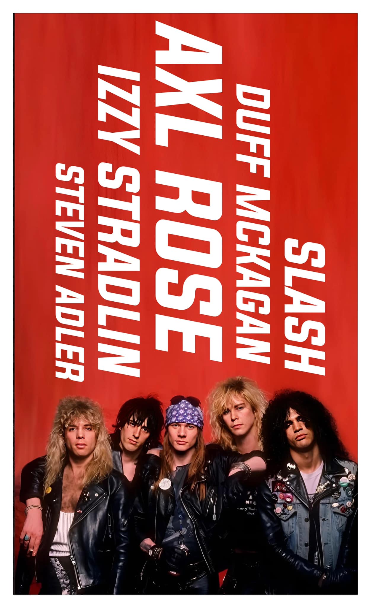 Guns N' Roses at the Cathouse in 1989