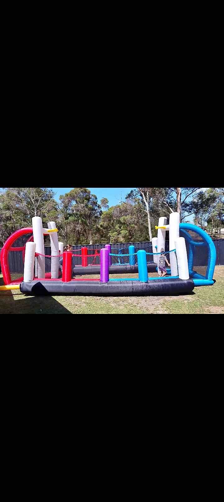 Inflatable soccer field - Inflatable Bouncers - Telarah, New South ...