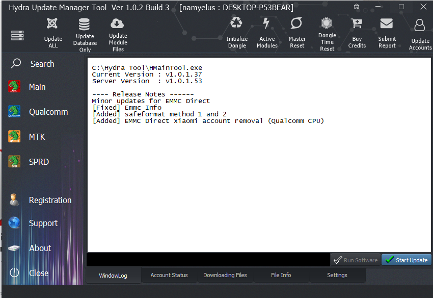 Hydra - Hydra Main Module v1.0.1. 60 - Minor Updates Samsung [Added ...