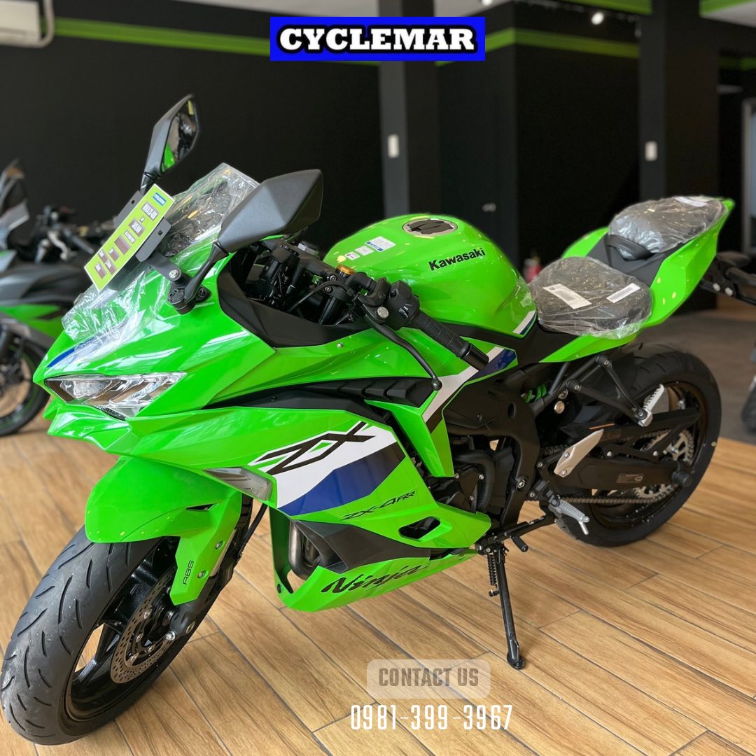 New year, new ride, no regrets 💥 Kawasaki Ninja ZX-4RR 2026 🟢 1