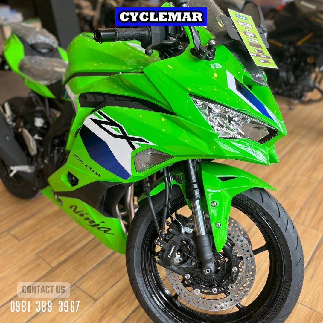 New year, new ride, no regrets 💥 Kawasaki Ninja ZX-4RR 2026 🟢 1