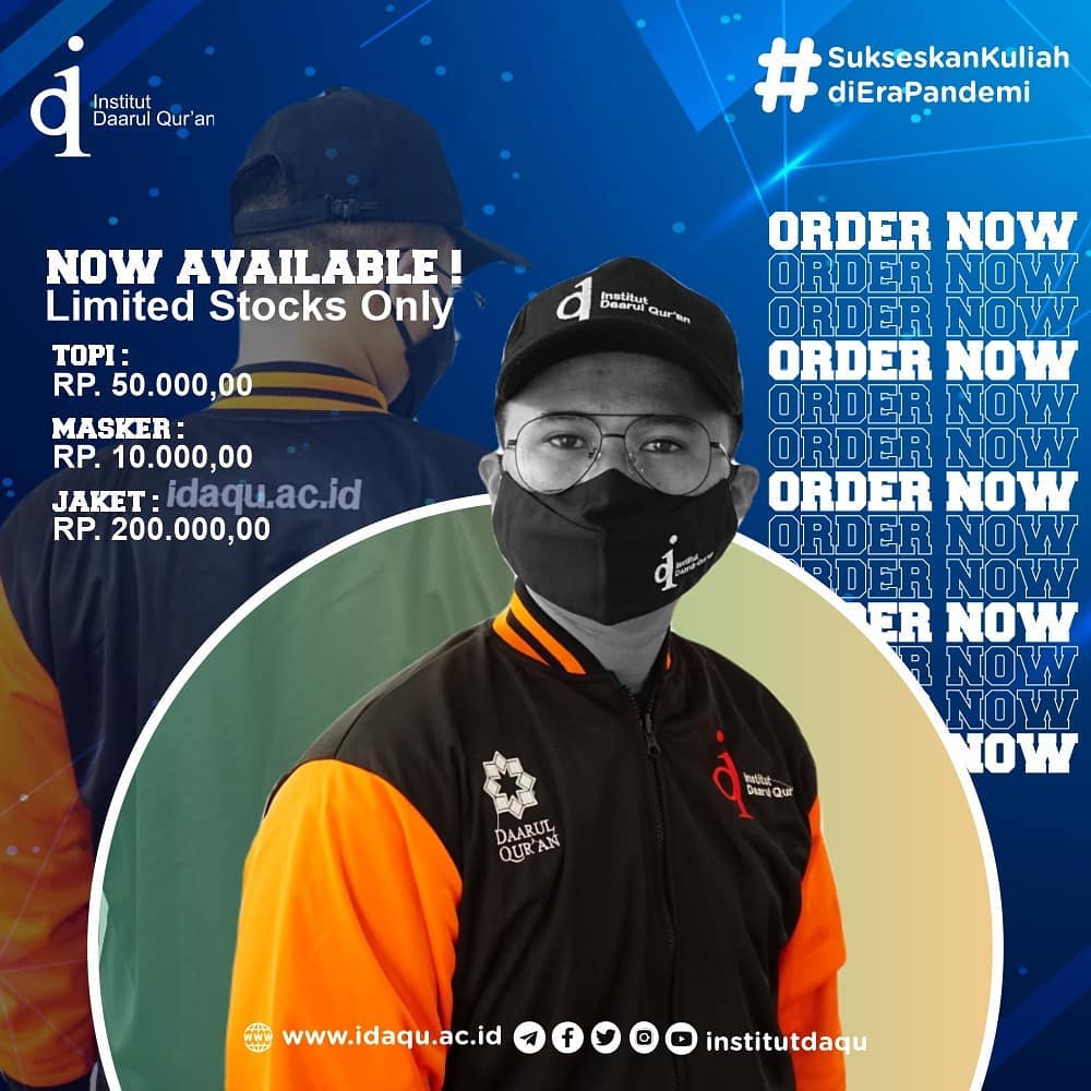 Institut Daqu - Institut Daqu menghadirkan merchandise...