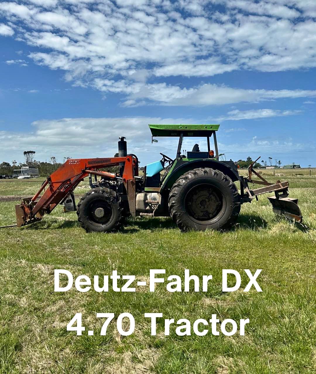 Deutz DX 4.70 TOM Aftermarket Replacement Tractor Decal