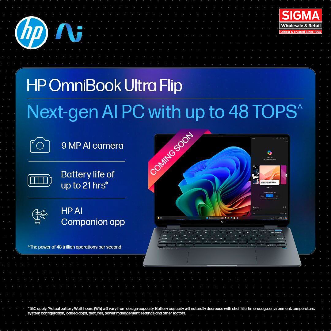 HP - The HP Omnibook Ultra Flip Next-gen AI PC 💻🥳 Available soon at ...