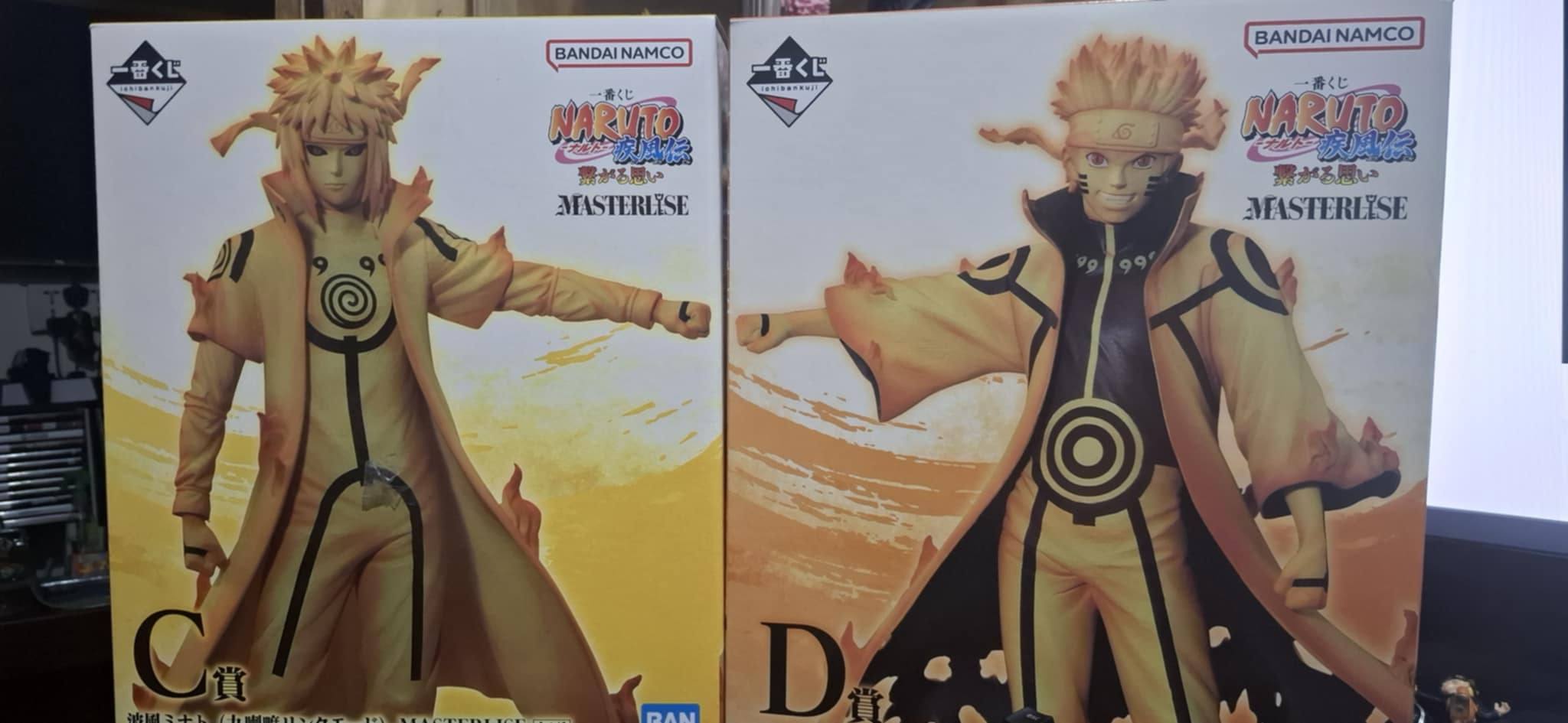 FS IK MASTERLISE NARUTO AND MINATO SET ??? CONDITION: MISB