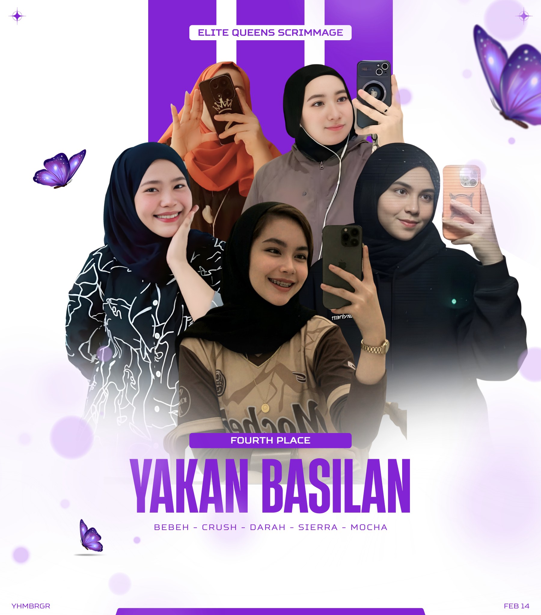 Yham Burger - ♛ 𝗘𝗟𝗜𝗧𝗘 𝗤𝗨𝗘𝗘𝗡𝗦 𝗦𝗖𝗥𝗜𝗠𝗠𝗔𝗚𝗘 ♛ 𝗙𝗘𝗕 𝟭𝟰 — 𝗪𝗞 𝟴... | Facebook