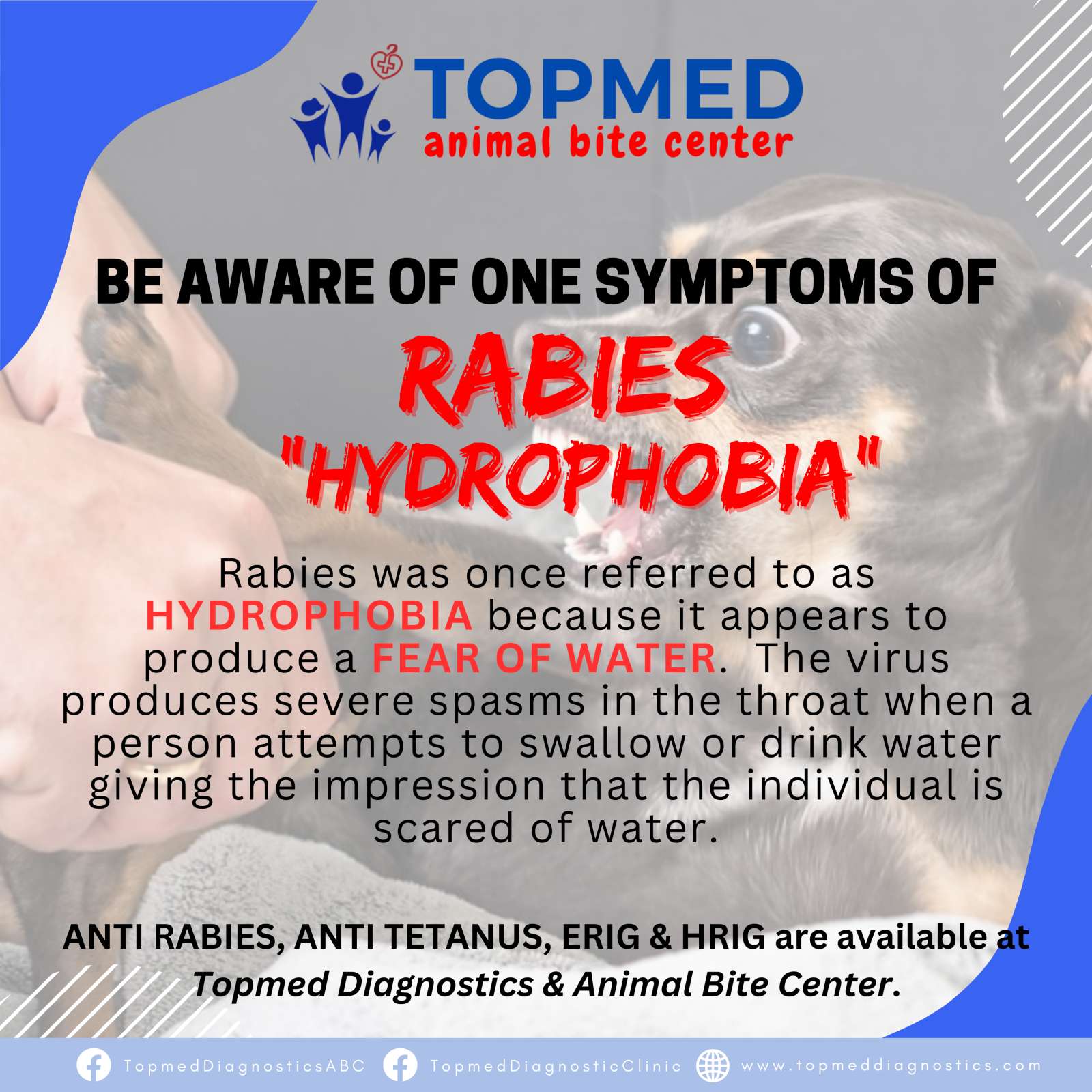 Topmed - 𝐁𝐄 𝐀𝐖𝐀𝐑𝐄 𝐎𝐅 𝐎𝐍𝐄 𝐒𝐘𝐌𝐏𝐓𝐎𝐌𝐒 𝐎𝐅 𝐑𝐀𝐁𝐈𝐄𝐒 