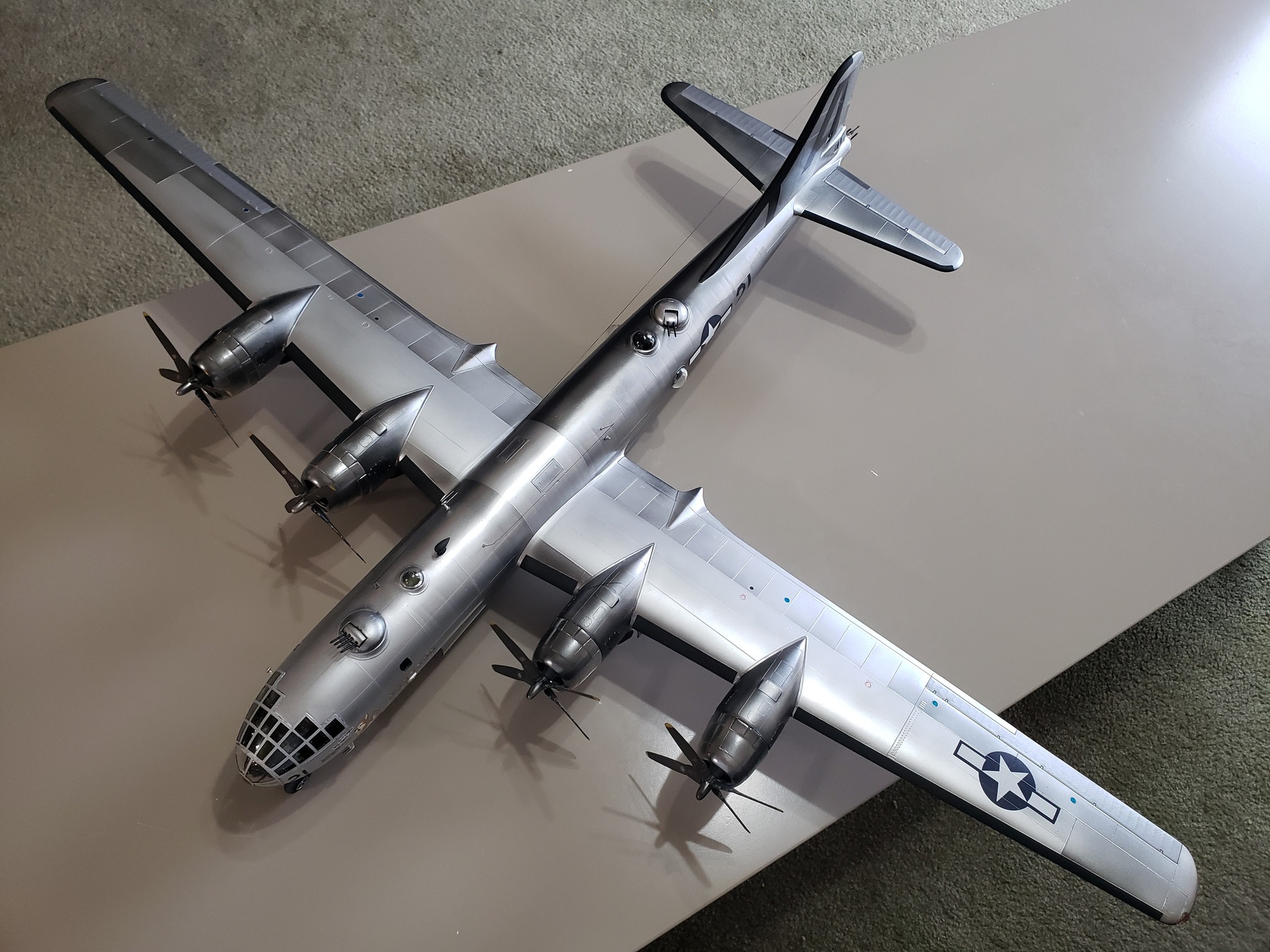 Hasegawa 1/48 B29 Super Fortress model kit
