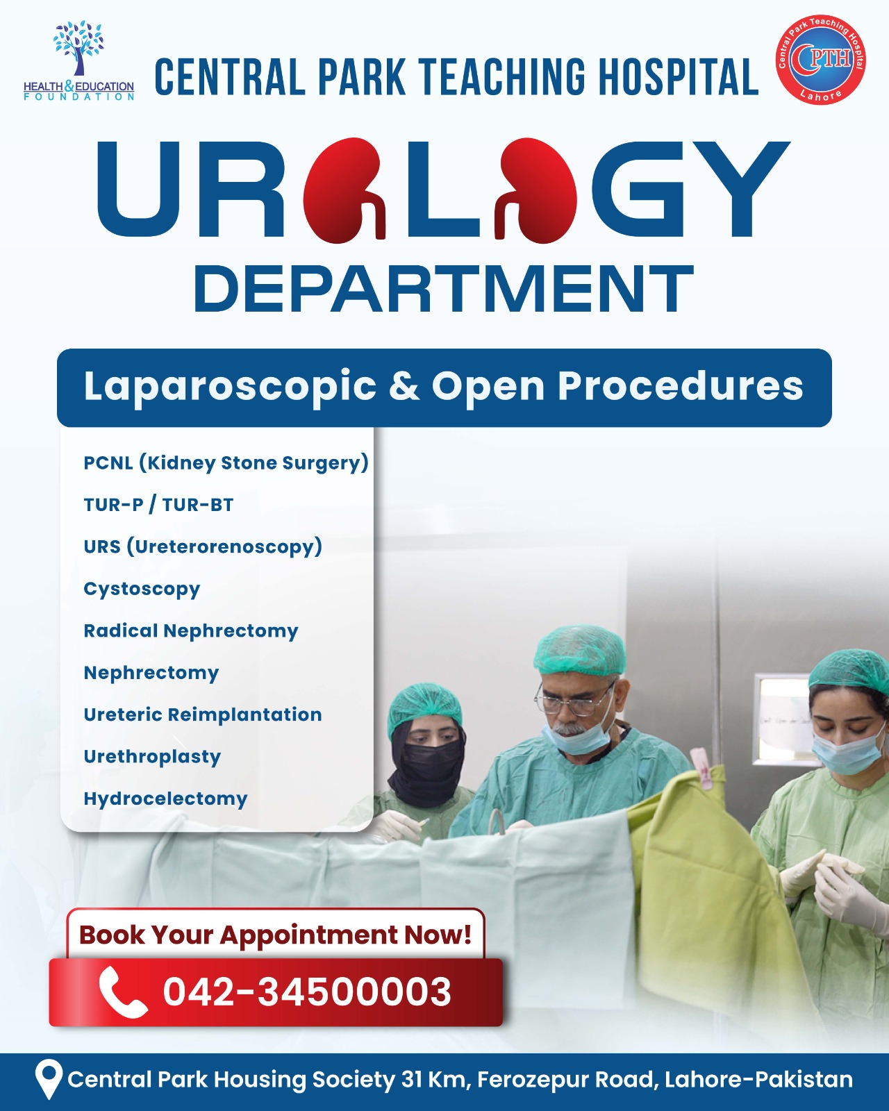 Central Park Teaching Hospital | Lahore