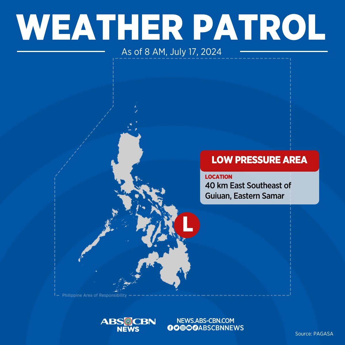 ABS-CBN News - At 8:00 a.m. this Wednesday, July 17, the...