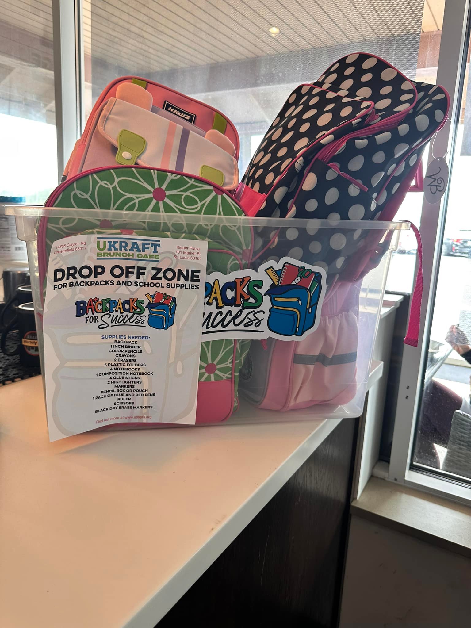 Backpacks For Success