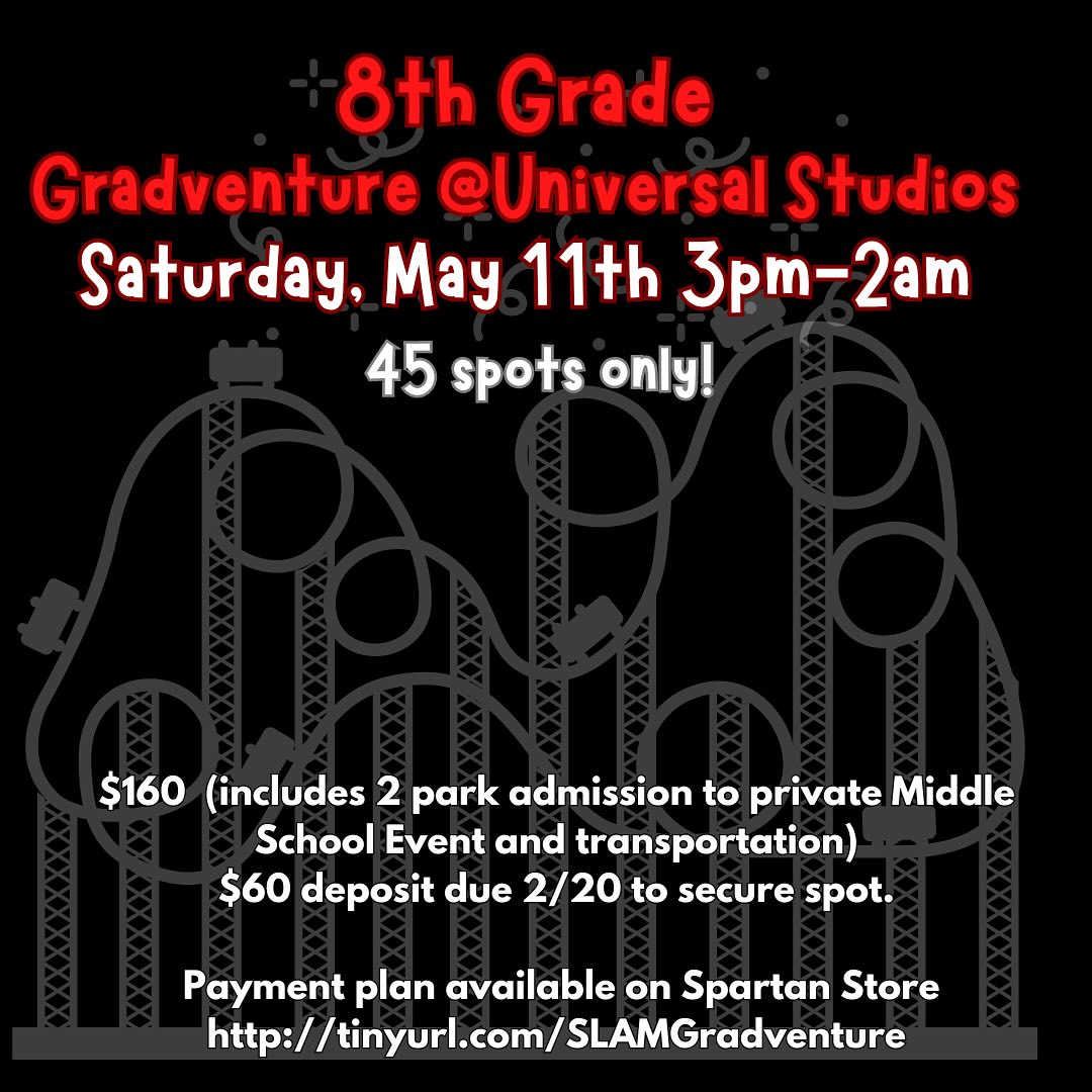 SLAM Tampa K-12 - Our 8th graders are going to Gradventure... | Facebook
