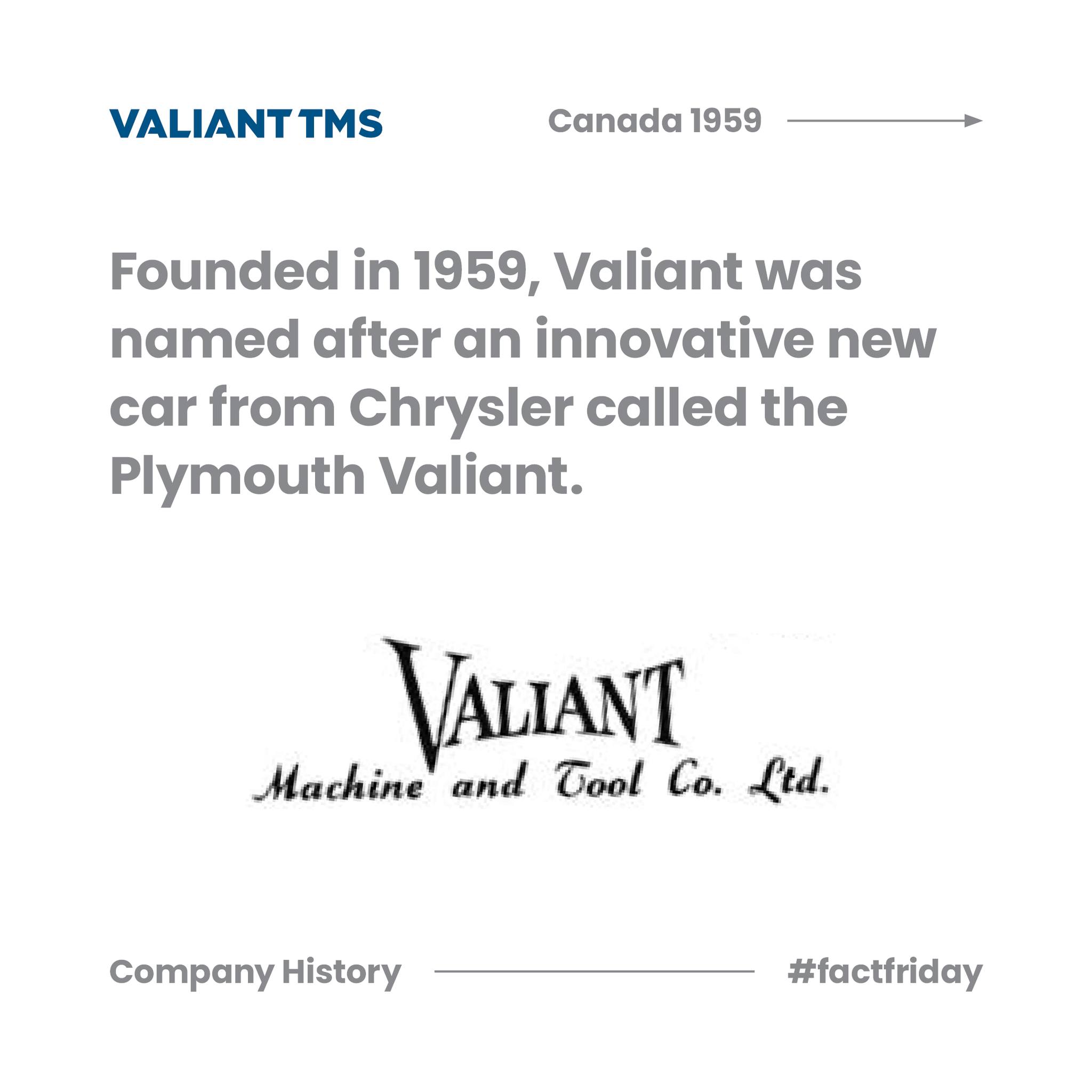 Valiant TMS - Have you ever wondered about the origins of... | Facebook