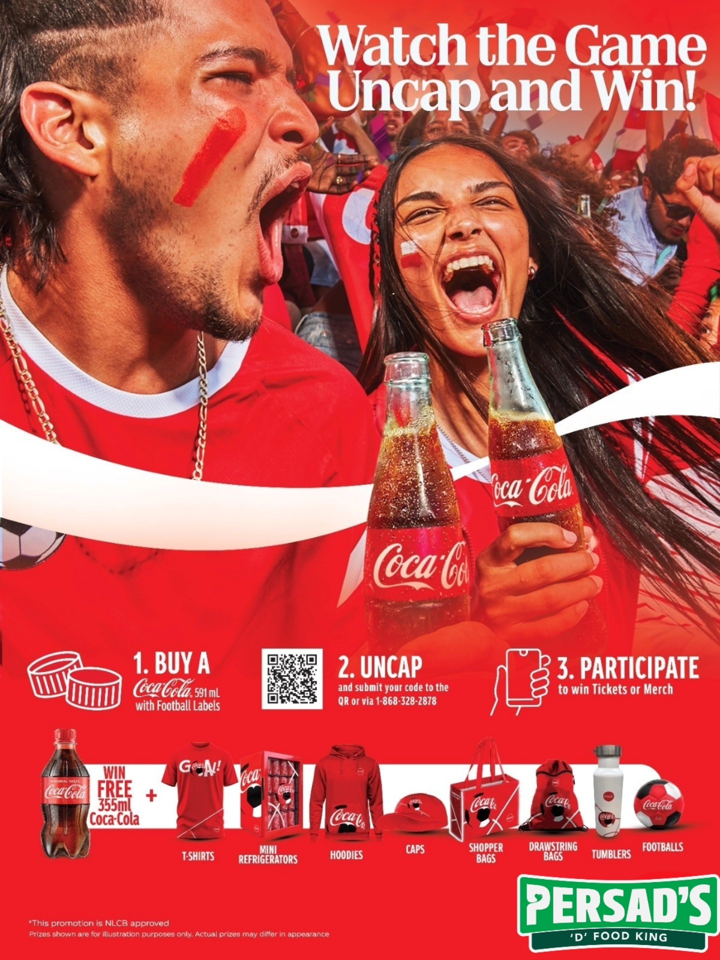 🎁 WIN Exclusive Coca-Cola FIFA World Cup 26™ Merch! ⚽ SIP. SCAN