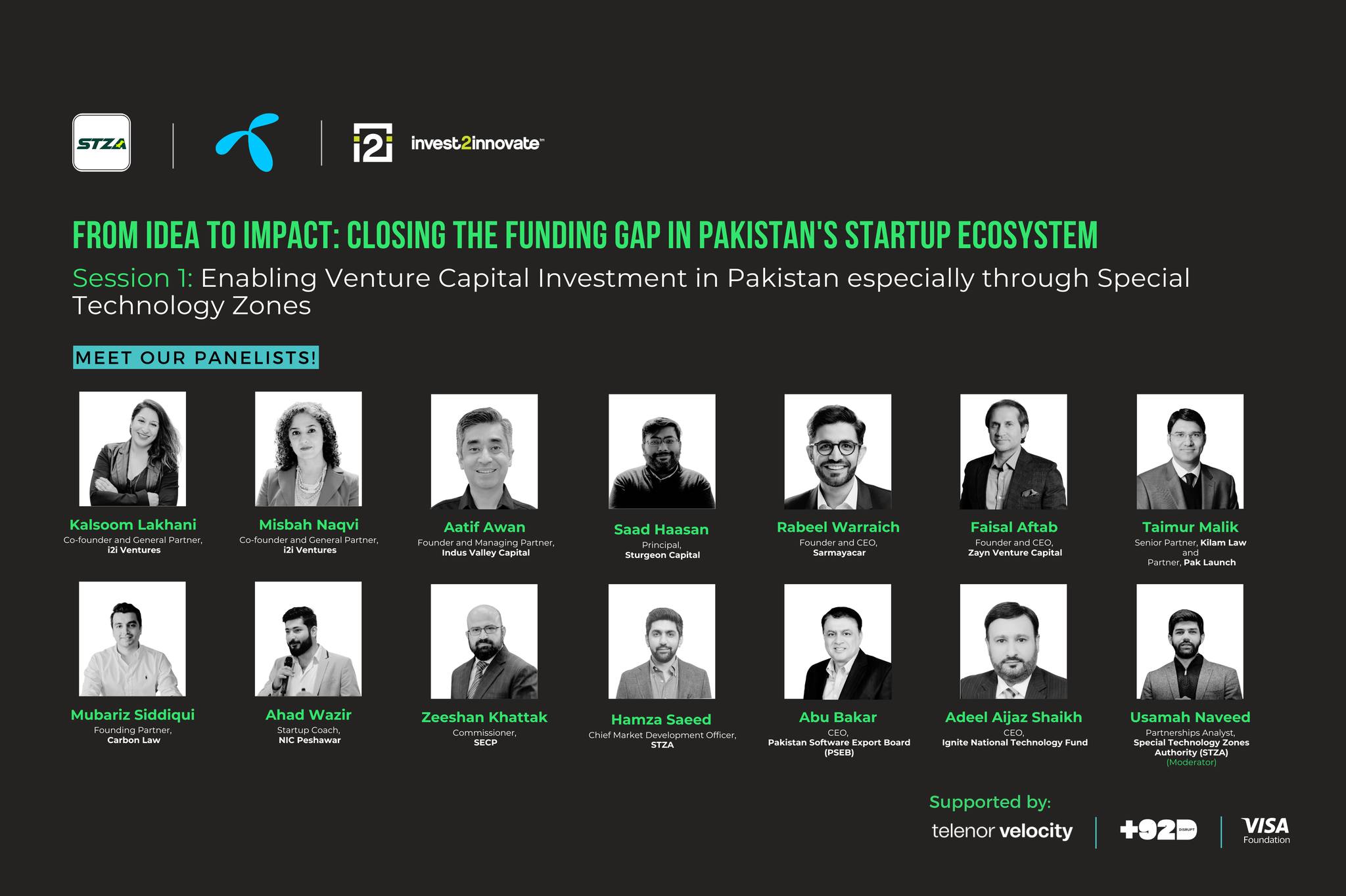 Special - 🚀 Session 1: Enabling Venture Capital Investment in Pakistan ...