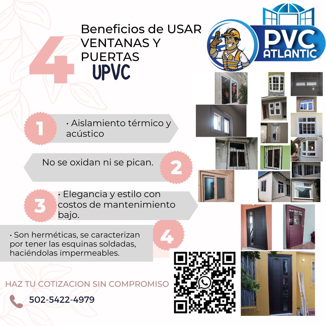 PVC Atlantic - Nuestras ventanas son ideales para...