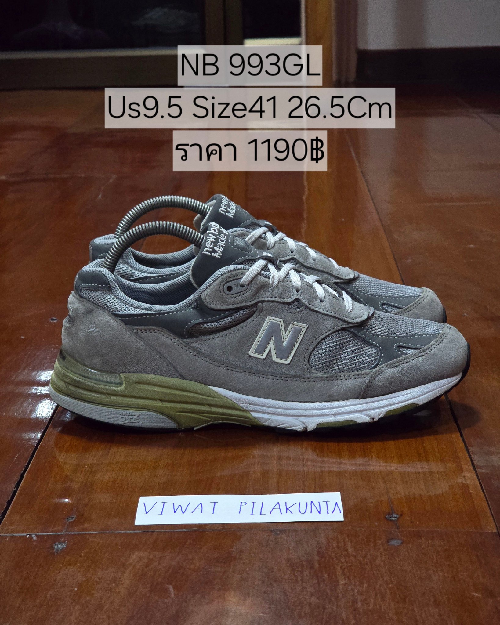 ?New Balance 993GL USA? มือ2 สวยๆ หล่อมากๆ พร้อมใช้งานย่อมมี 