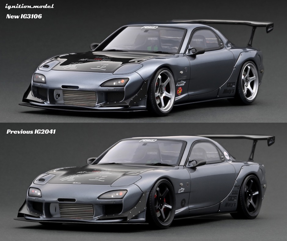 IG online shop special! 1/18 Scale FEED RX-7 (FD3S) 魔王 2016 ver