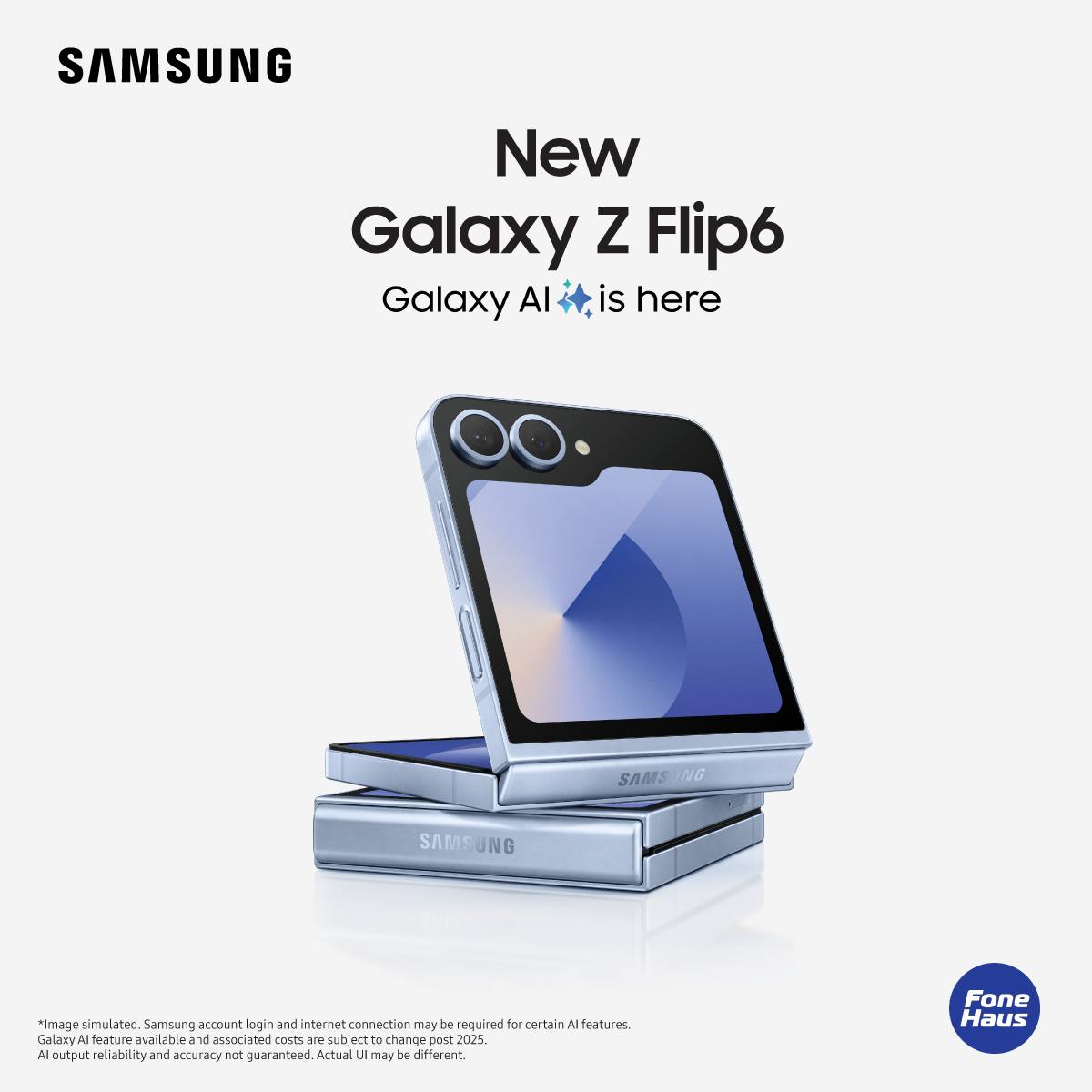 🤩Flip your world upside down the Samsung Galaxy Z Flip6 - AI is