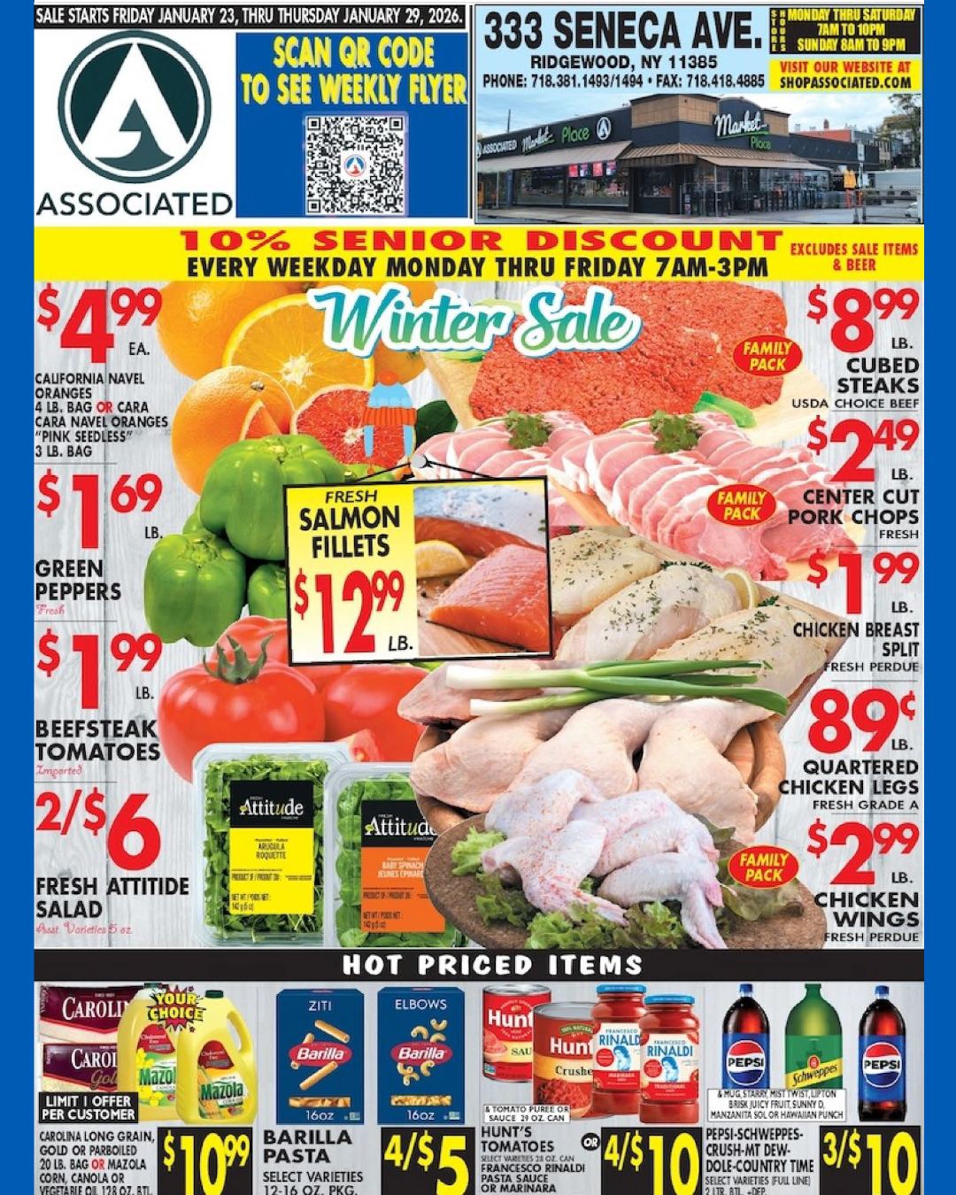 🛒 Fresh week, new specials in Queens... - Associated Seneca | Facebook