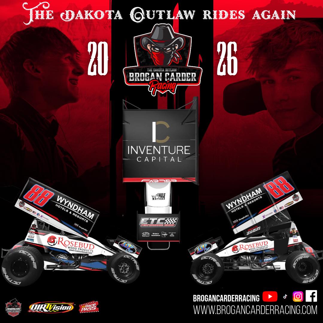 Outlaw fam, it’s official—the 2026... - Brogan Carder Racing | Facebook