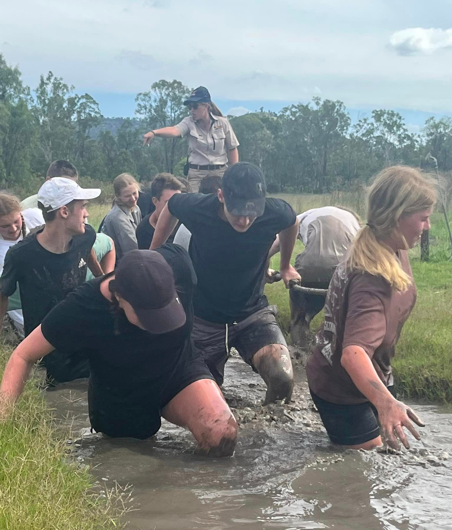 Our Year 11 students dig... - Caloundra Christian College