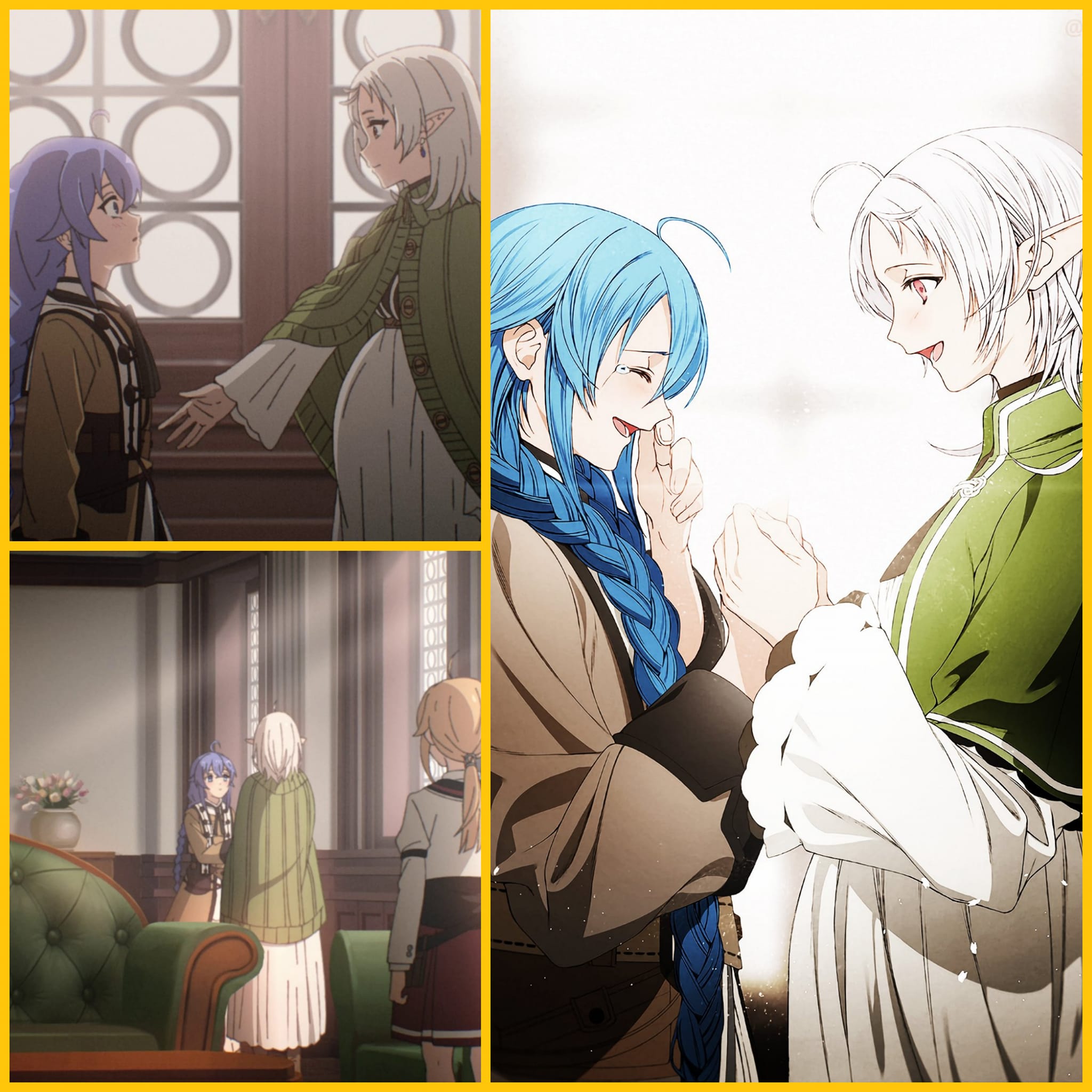 Mushoku Tensei - Sylphy and Roxy (Anime vs Light Novel) 🥰🥰 | Facebook