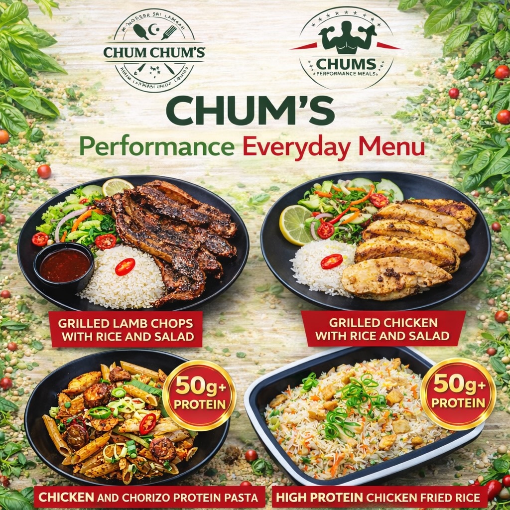 CHUM CHUMS - 🔥 CHUMS PERFORMANCE MEALS 🔥 50g+ PROTEIN per... | Facebook