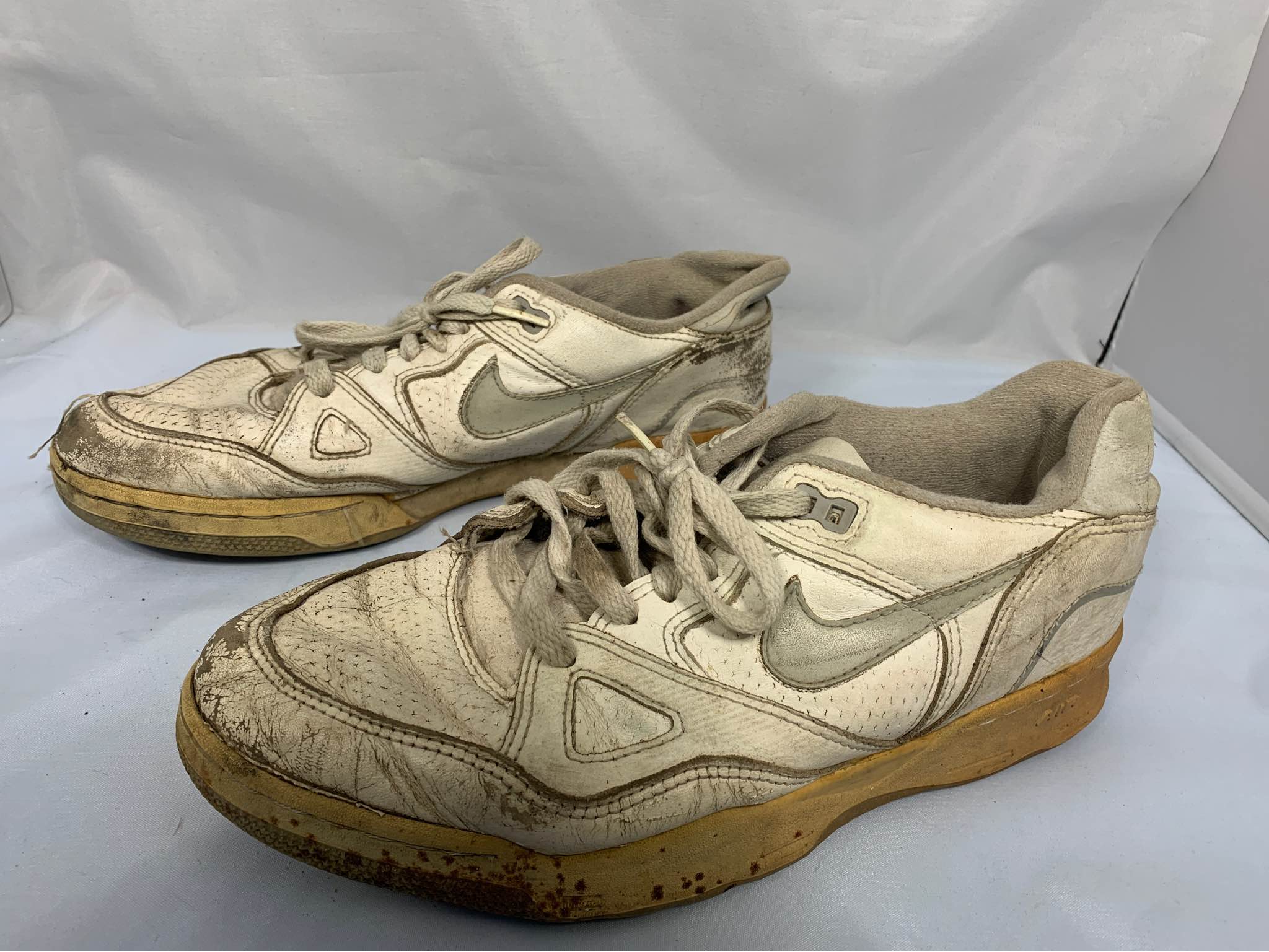 Vintage 1988 Nike Air Delta Force Low Basketball Shoes Size 9.5 ...