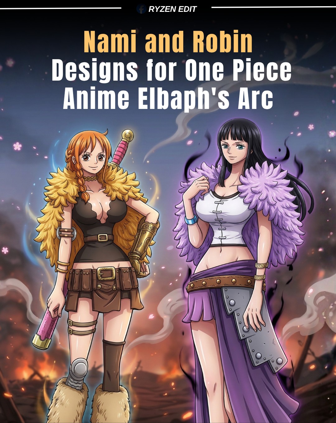 One Piece Elbaf Arc Giant Bash figures