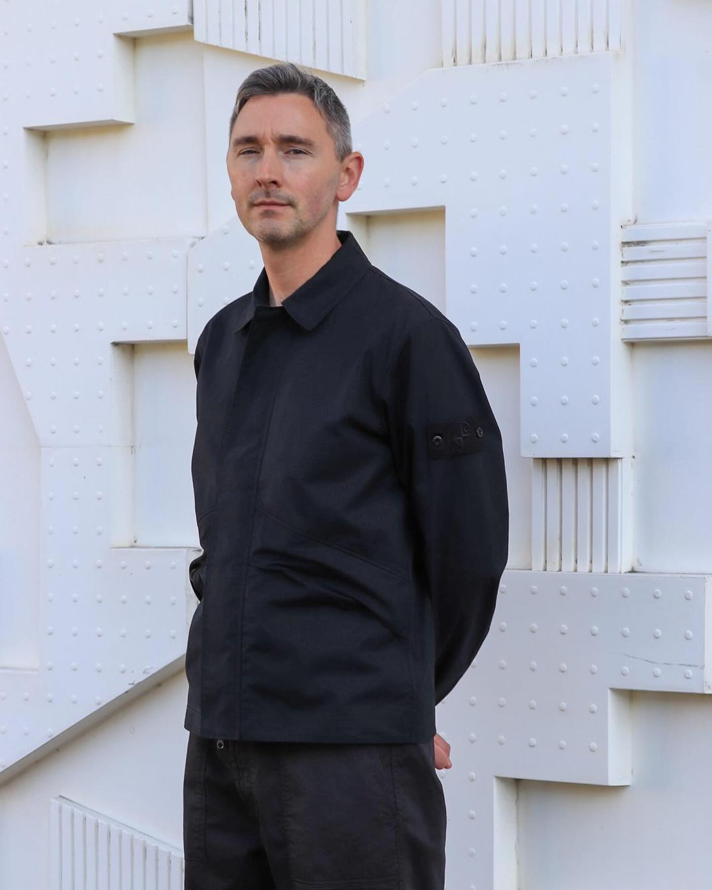 黒*龍様 STONE Ghost over shirt A/W 22 Stone Island O-Ventile Ghost