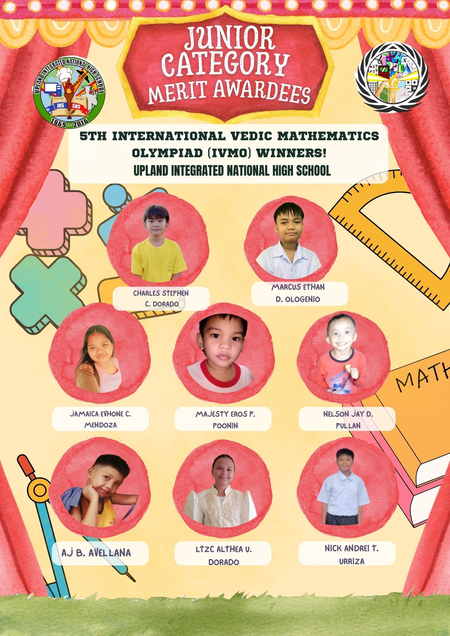 UINHS Math Club - 🏅 Proud moment for Upland Integrated... | Facebook