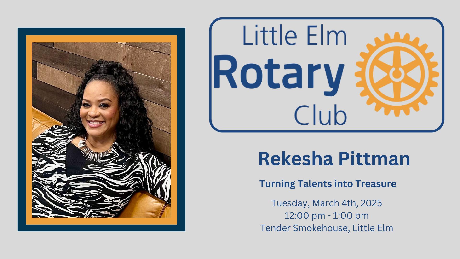 Little Elm Rotary Lunch & Learn