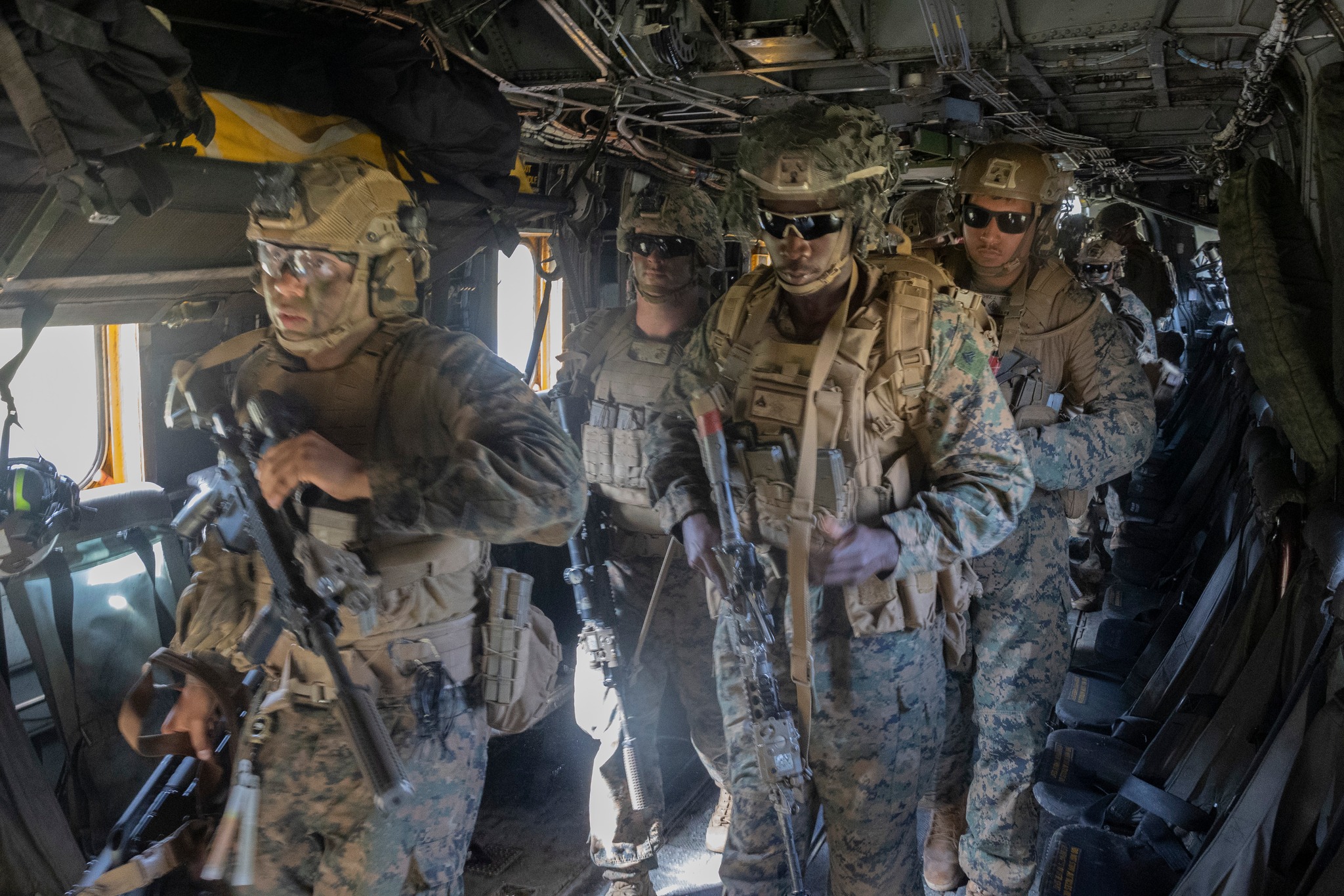 Helicopter Raid ? ? Camp Schwab, Okinawa, Japan (June 27, 2024 
