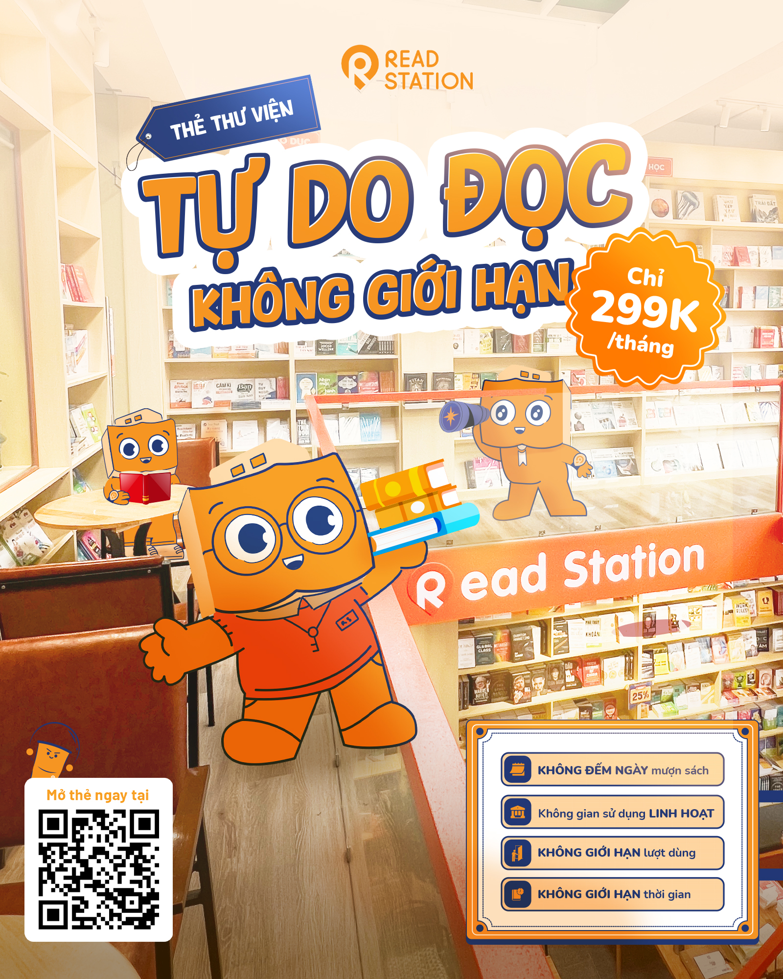 📚 THẺ THƯ VIỆN READ... - Read Station - Book Coffee & Library | Facebook