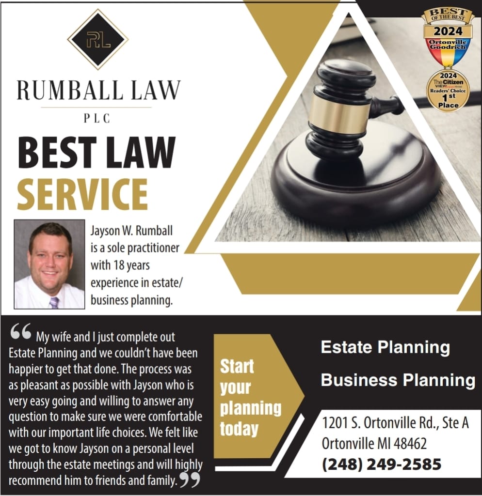 Rumball Law, PLC | Ortonville MI
