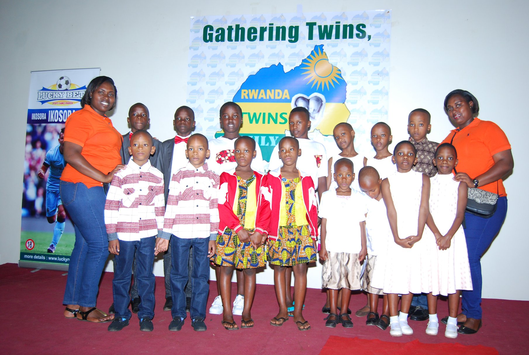Rwanda Twins Family